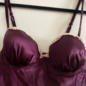 Beautiful purple nightgown and undies!